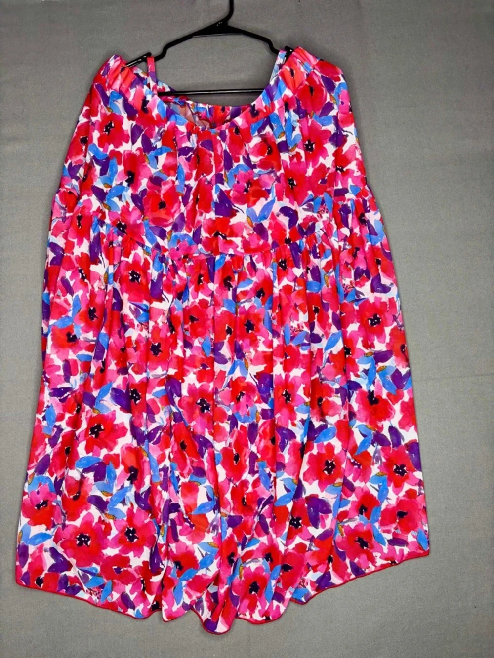 Floral one‎ piece Tummy control Swimsuit & Cover-Up Skirt – Matching Set Size XL